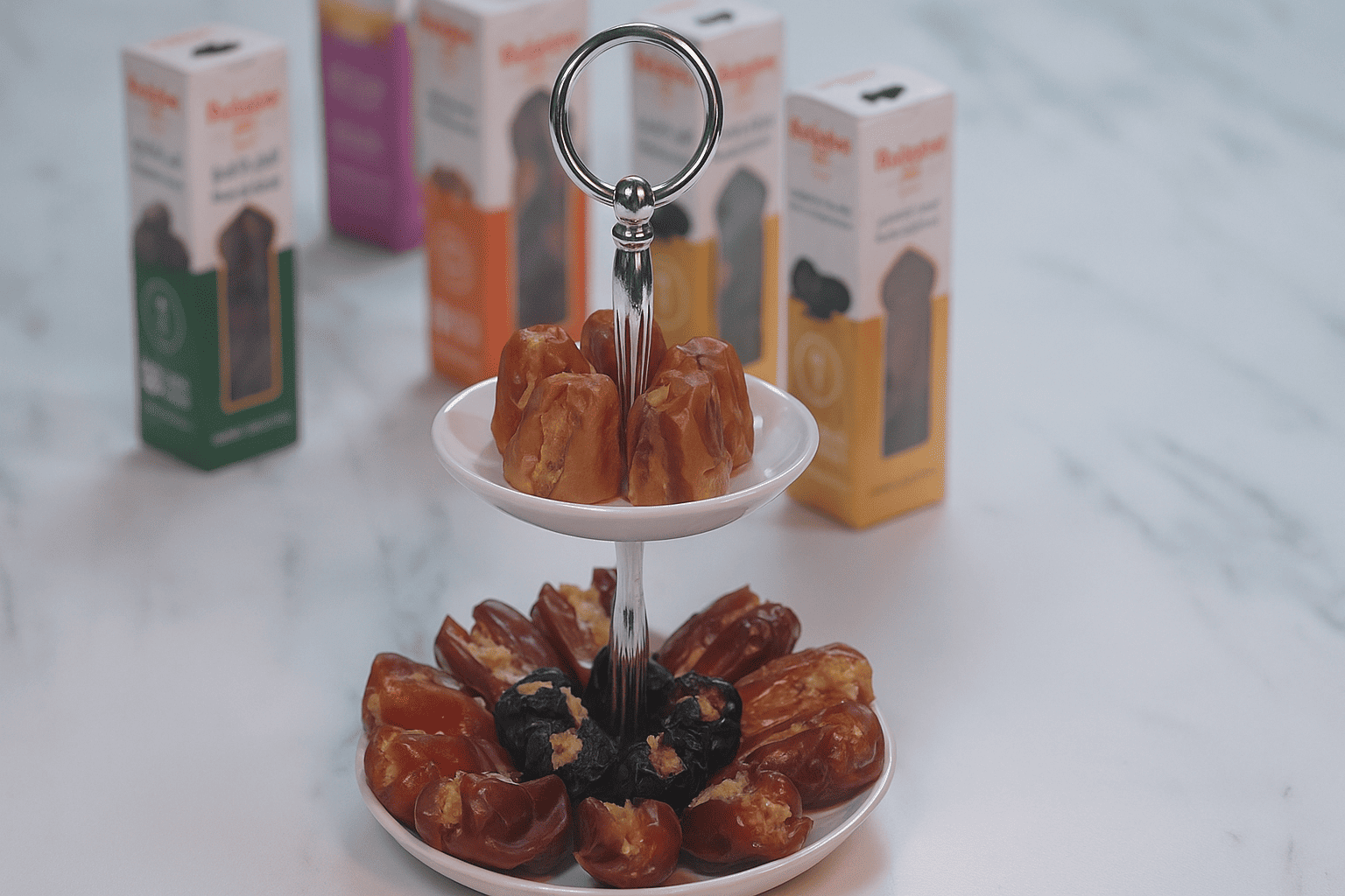 Apple-Stuffed Dates